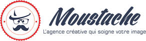 Logo moustache studio